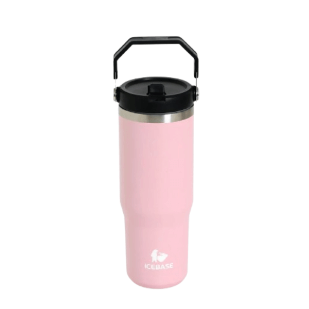 แก้วเก็บความเย็น ICEBASE รุ่น VL-511PK (FLIPX) ขนาด 900 มิลลิลิตร สีชมพู_0